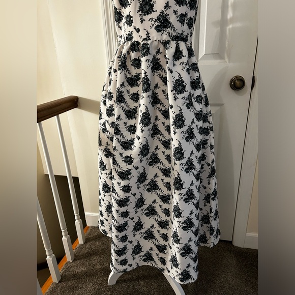 Sachin Babi Blaine Taffeta Square Neck Dress NWT! - Picture 7 of 15